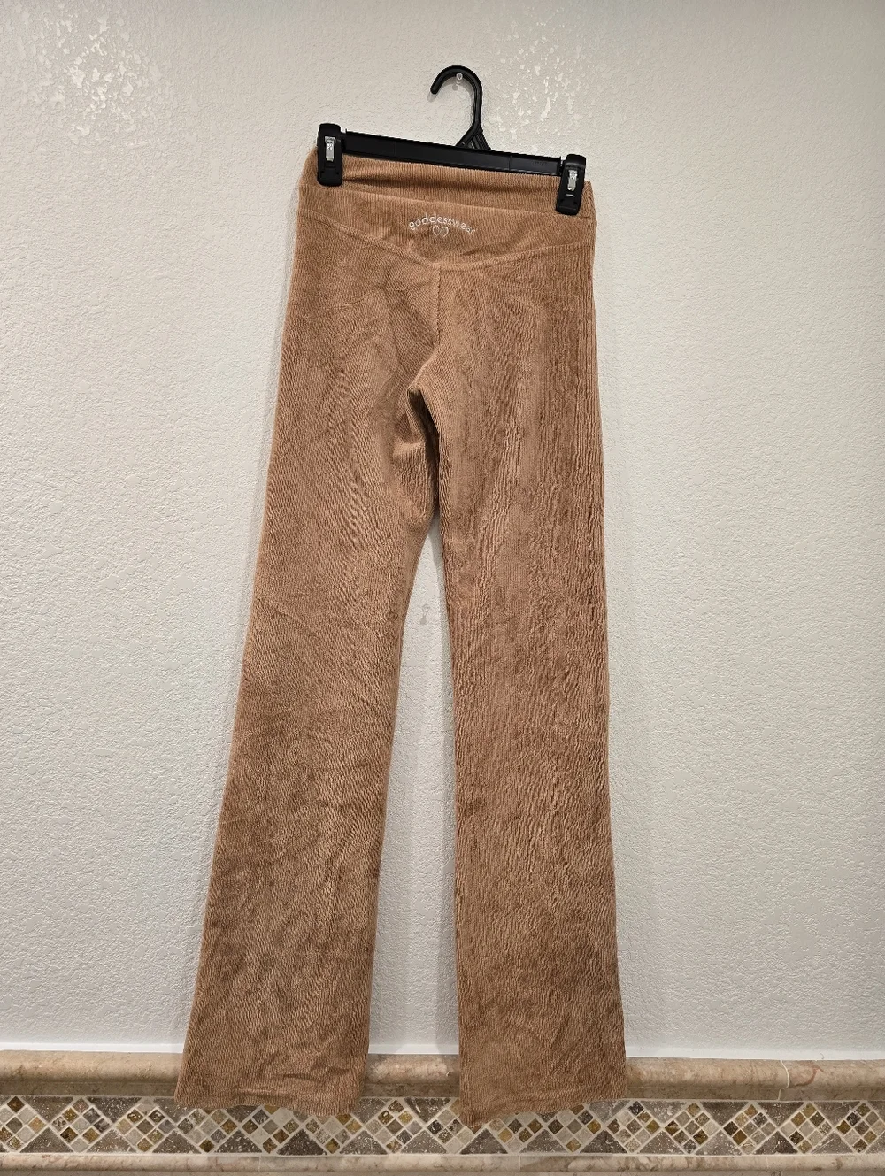 GODDESSWEAR CORDUROY CLASSIC LITE FLARE PANT HIGH WAIST - Picture 4 of 6
